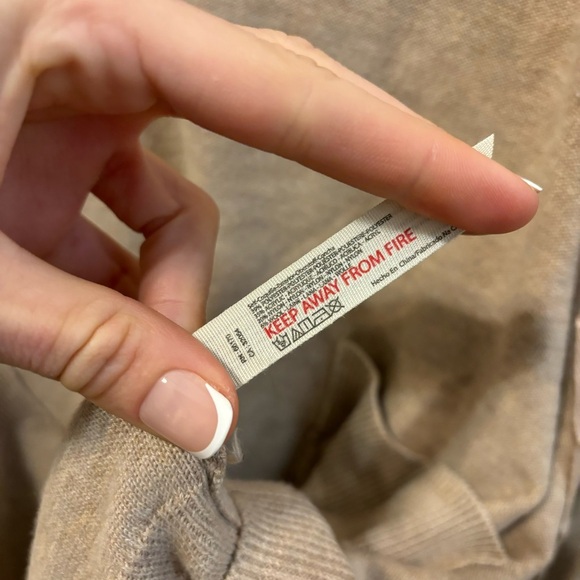 Free People Snuggle Season Pullover/Oatmeal - Picture 7 of 8